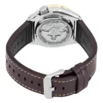 Seiko 5 Sports GMT Automatisk Herrklocka Brun/Läder 43 mm SSK036K1