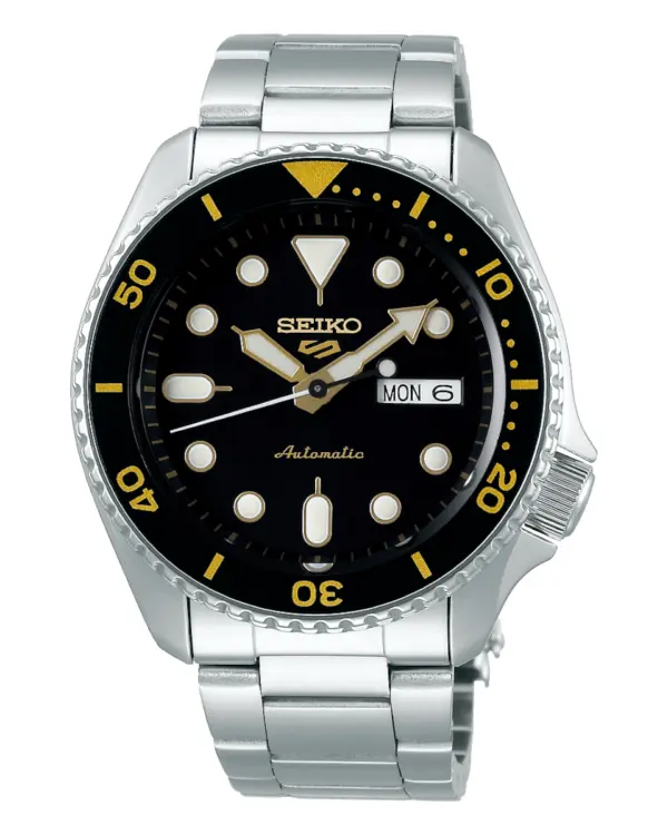 SEIKO 5 Sports Svart/Stål 43 mm SRPD57K1