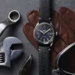 Seiko 5 Sports Automatisk Herrklocka Blå/Läder 40 mm SRPG39K1