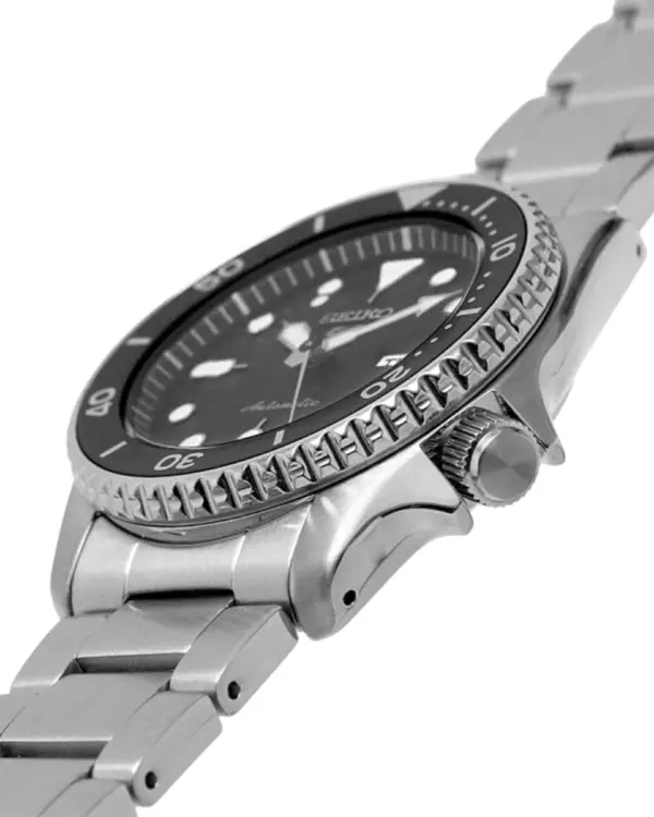 Seiko 5 Sports Automatisk Unisexklocka Svart/Stål 38 mm SRPK29K1