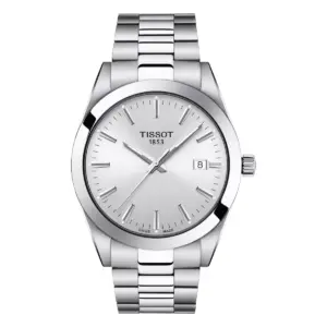 Tissot Gentleman Quartz Herrklocka Silver/Stål 40 mm T1274101103100 | Urme