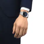 Tissot Gentleman Herrklocka Blå/Stål 40 mm T1274101104100