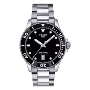 Tissot Seastar 1000 Herrklocka Svart/Stål 40 mm T1204101105100 | Urme