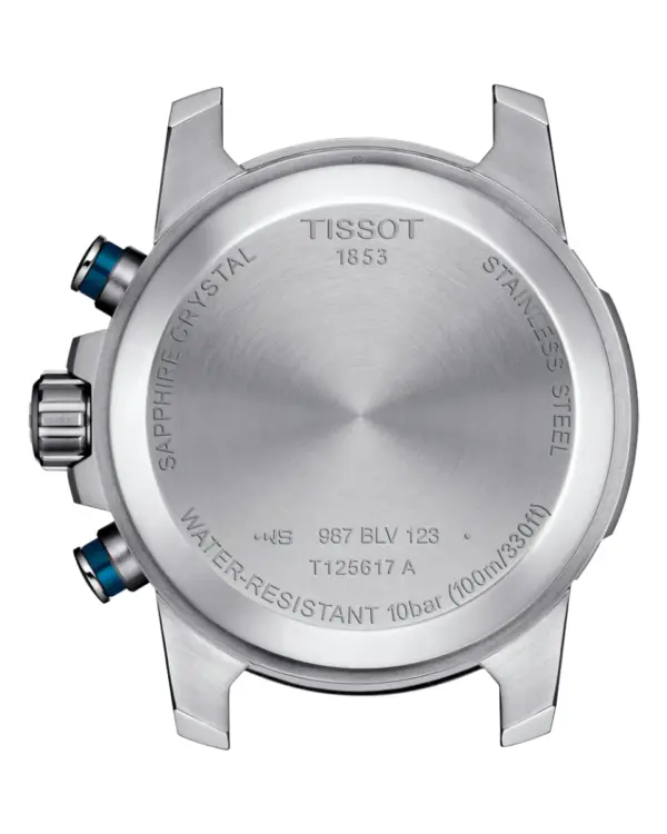 Tissot Supersport Chrono Kronograf Herrklocka Blå/Stål 45.5 mm T1256171104100