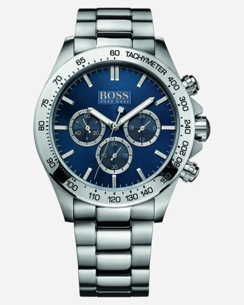 Hugo Boss Ikon Blå/Stål 44 mm 1512963