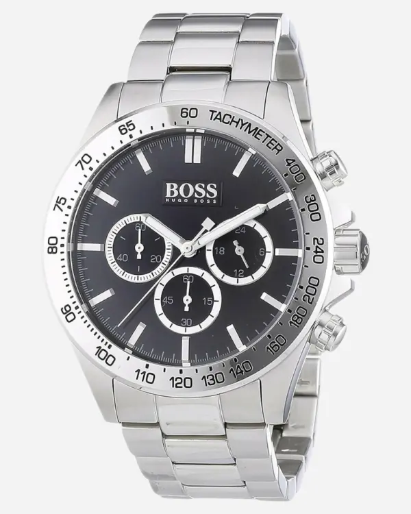 Hugo Boss Ikon Svart/Stål 44 mm 1512965