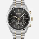 Hugo Boss Champion Svart/Roséguldstonat Stål 44 mm 1513819