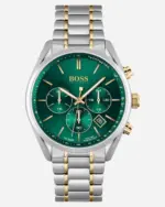 Hugo Boss Champion Grön/Gulguldtonat Stål 44 mm 1513878