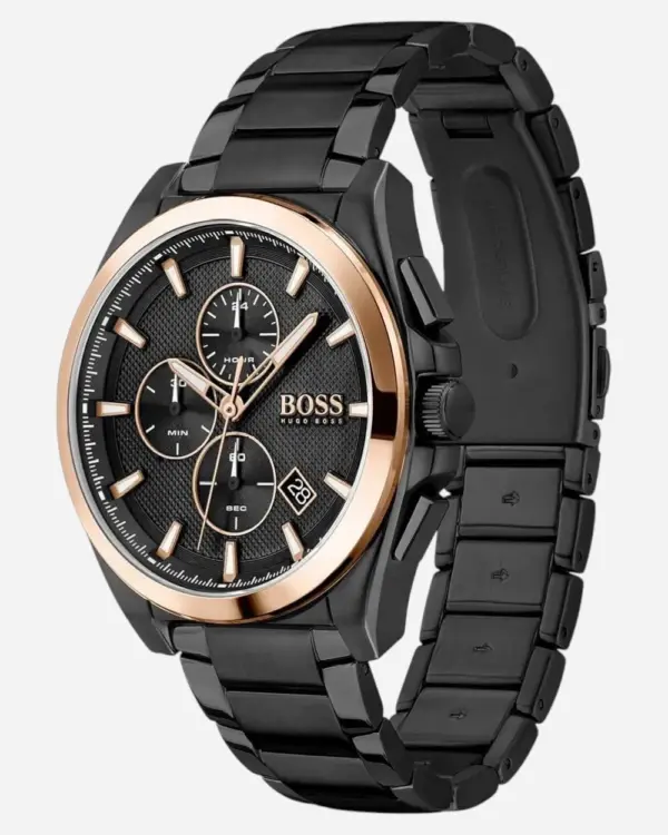 Hugo Boss Grandmaster Svart/Stål 46 mm 1513885