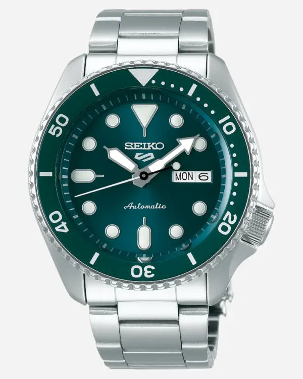 Seiko 5 Sports Automatisk Grön/Stål 43 mm SRPD61K1