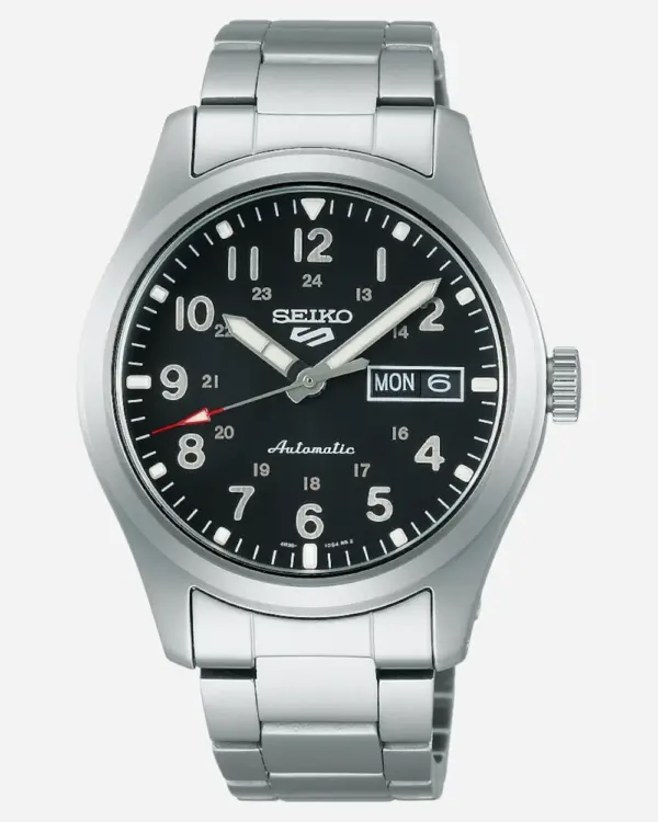 Seiko 5 Sports Automatisk Svart/Stål 39.4 mm SRPG27K1