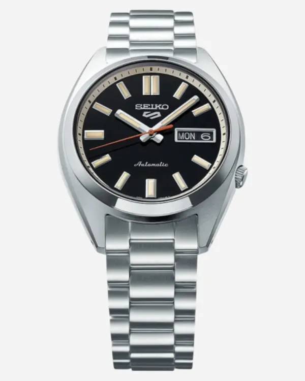 Seiko 5 Automatisk Svart/Stål 37.4 mm SRPK89K1