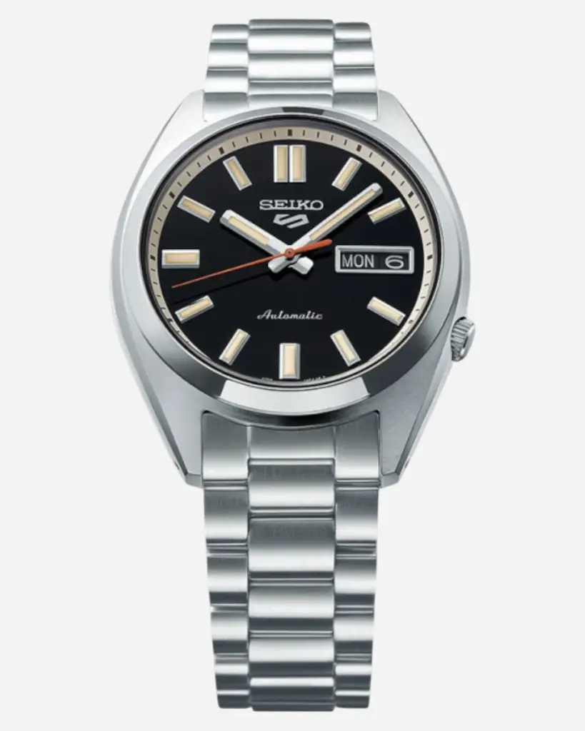 Seiko 5 Automatisk Svart/Stål 37.4 mm SRPK89K1
