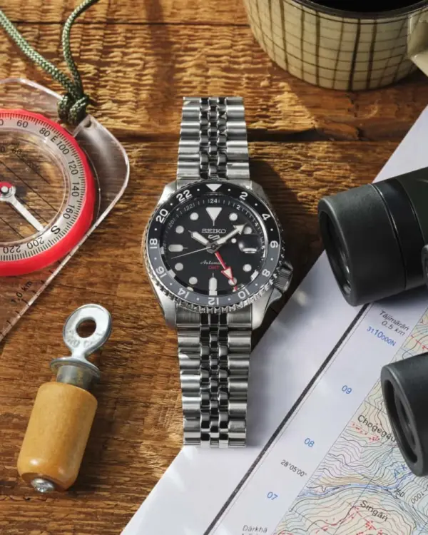 Seiko 5 Sports Automatisk Svart/Stål 42.5 mm SSK001K1