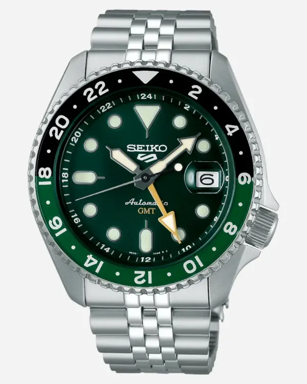 Seiko 5 Sports Automatisk Grön/Stål 42.5 mm SSK035K1