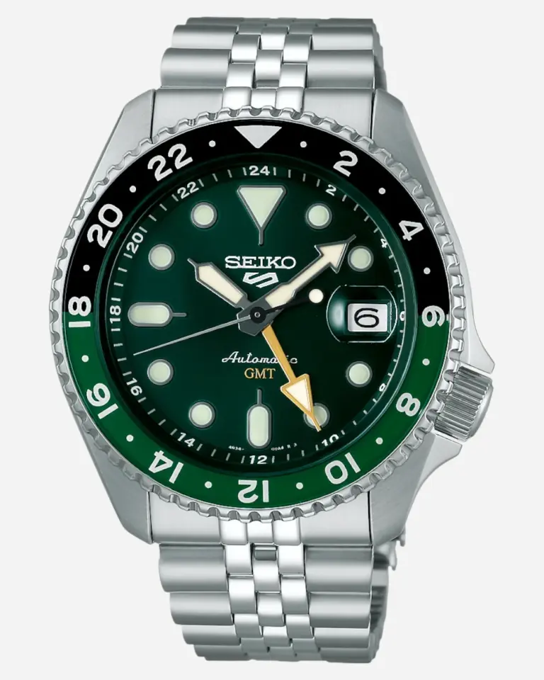 Seiko 5 Sports Automatisk Grön/Stål 42.5 mm SSK035K1