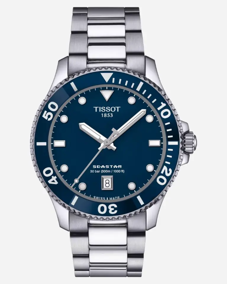 Tissot Seastar 1000 Blå/Stål 40 mm T1204101104100