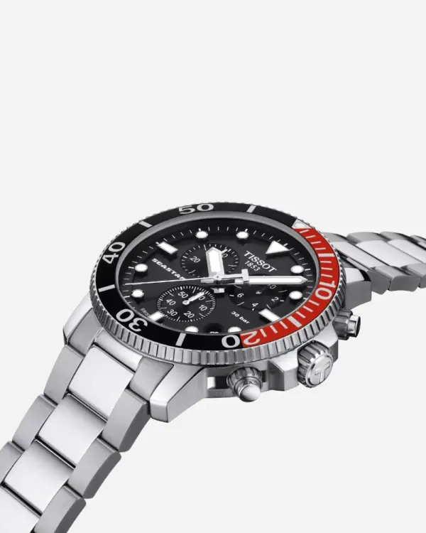 Tissot Seastar 1000 Svart/Stål 45.5 mm T1204171105101