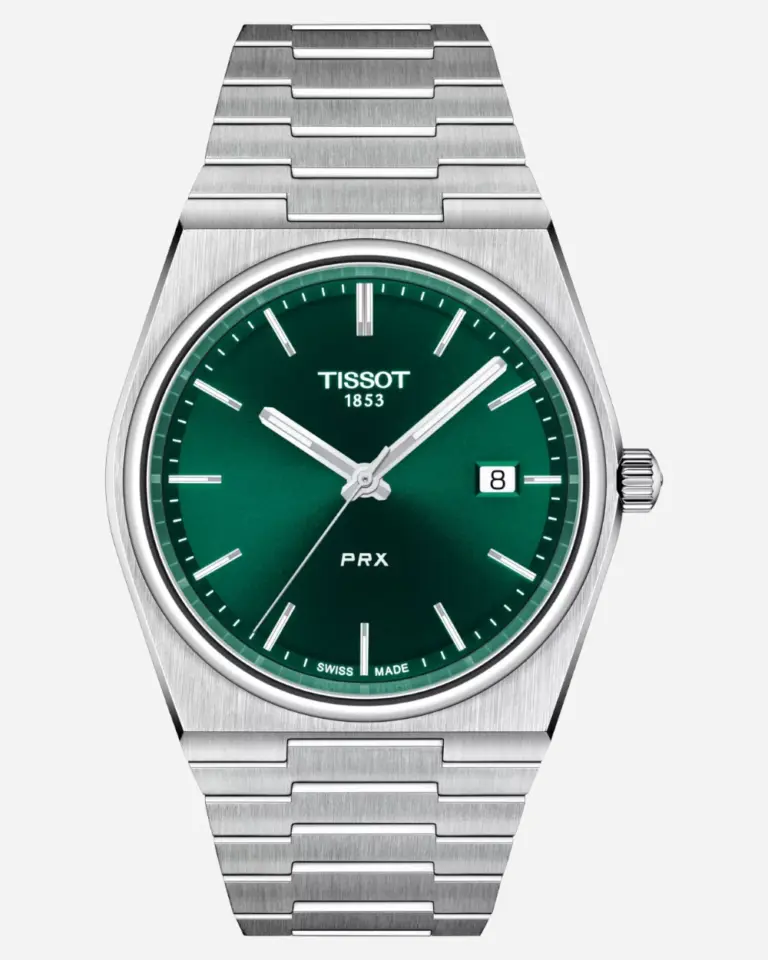 Tissot PRX Grön/Stål 40 mm T1374101109100