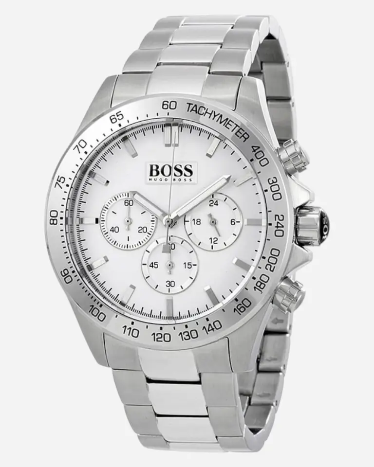 Hugo Boss Ikon Vit/Stål 44 mm 1512962