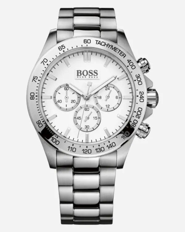 Hugo Boss Ikon Vit/Stål 44 mm 1512962