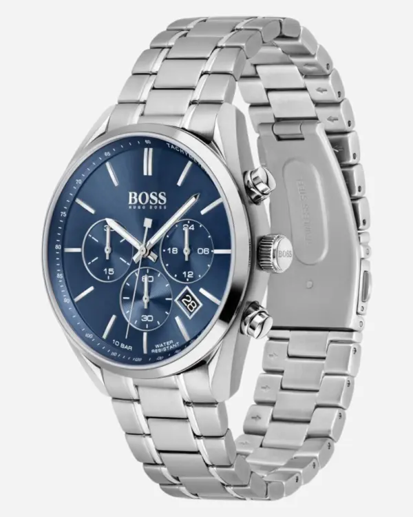 Hugo Boss Champion Blå/Stål 44 mm 1513818