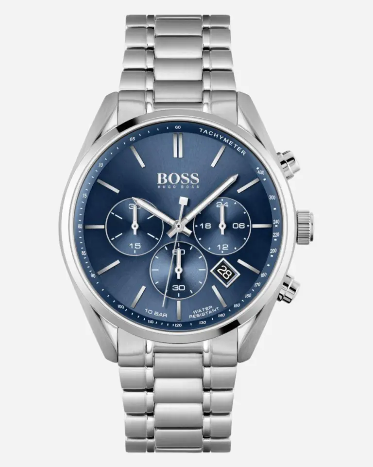 Hugo Boss Champion Blå/Stål 44 mm 1513818
