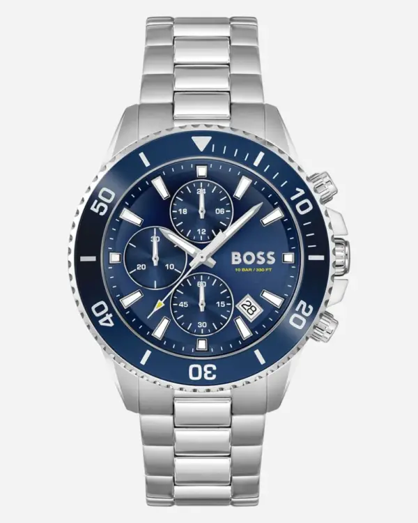 Hugo Boss Admiral Blå/Stål 46 mm 1513907