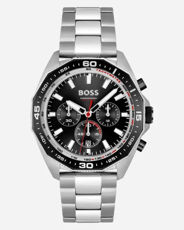 Hugo Boss Energy Svart/Stål 44 mm 1513971