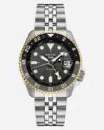 SEIKO 5 Sports SKX GMT Automatisk Herrklocka Svart/Stål 42 mm SSK021K1