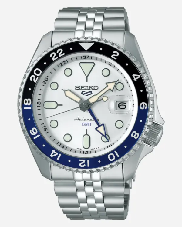 SEIKO 5 Sports Automatisk Vit/Stål 42.5 mm SSK033K1