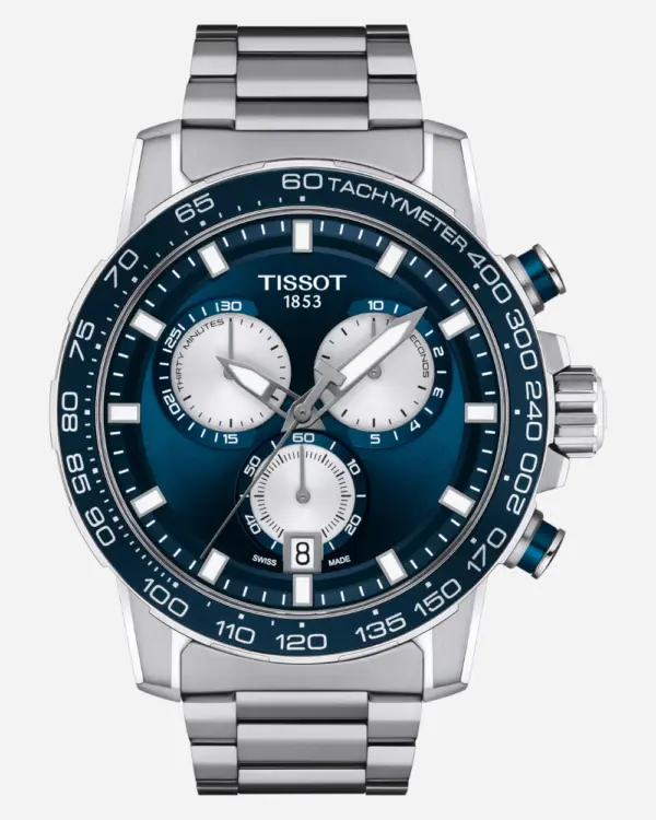 Tissot Supersport Blå/Stål 46 mm T1256171104100