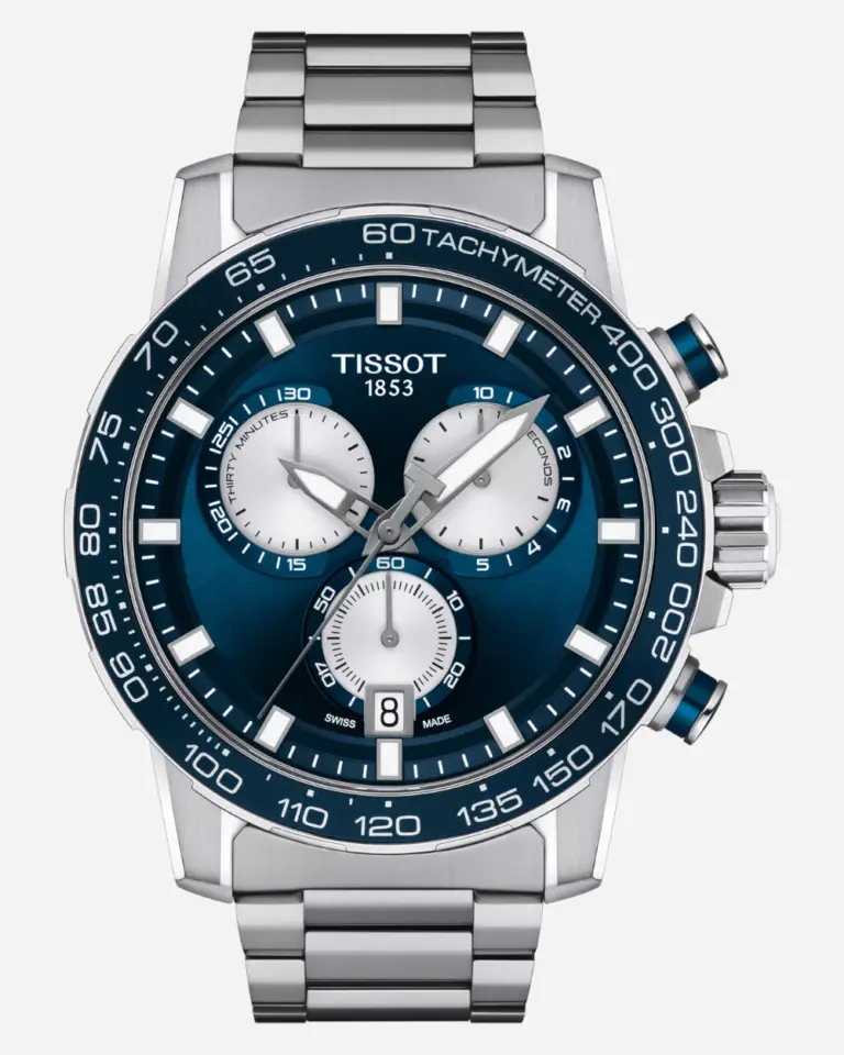 Tissot Supersport Blå/Stål 46 mm T1256171104100