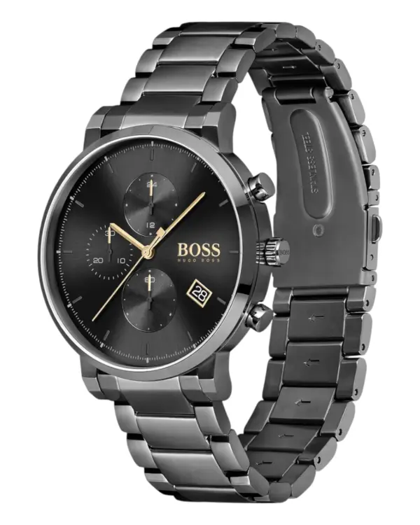 Hugo Boss Integrity Herrklocka Svart/Stål 43 mm 1513780
