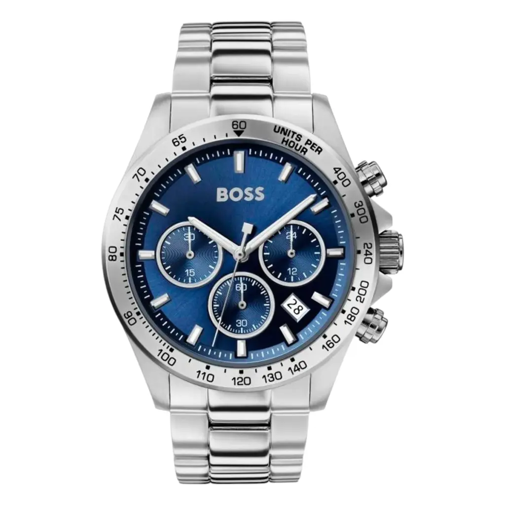 Hugo Boss Hero Sport Herrklocka Blå/Stål 45 mm 1513755 | Urme