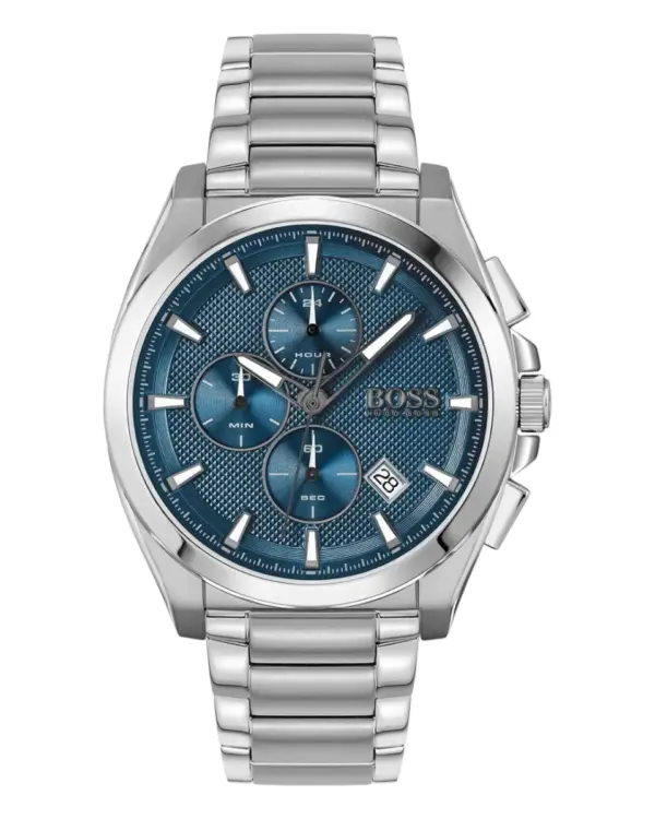 Hugo Boss Grandmaster Herrklocka Blå/Stål 46 mm 1513884