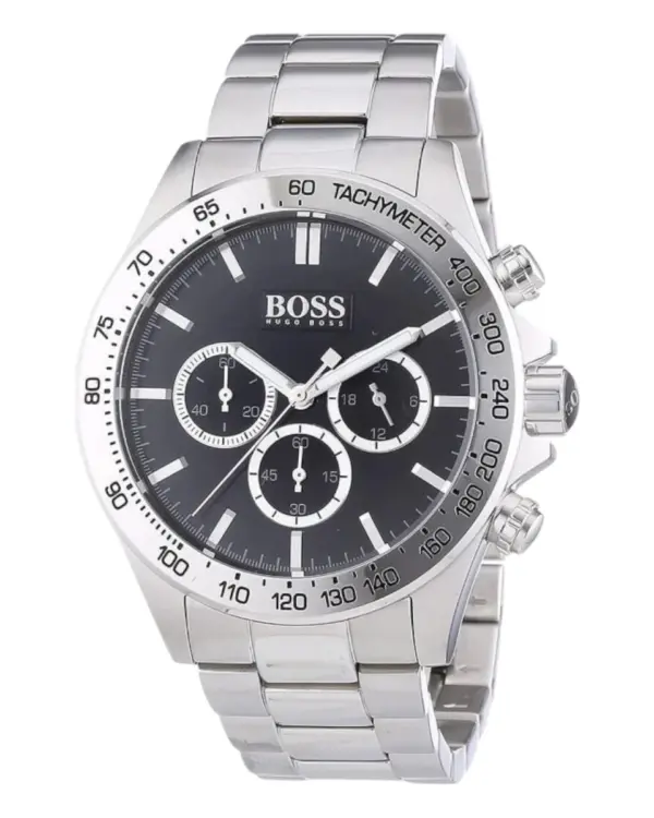 Hugo Boss Ikon Herrklocka Svart/Stål 44 mm 1512965