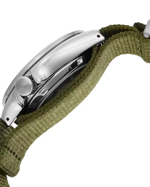 Seiko 5 Sports Automatisk Herrklocka Grön/Textil 40 mm SRPE65K1