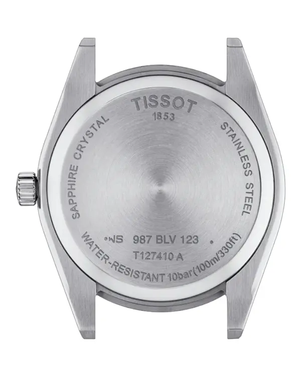 Tissot T-Classic Quartz Herrklocka Svart/Stål 40 mm T1274101105100