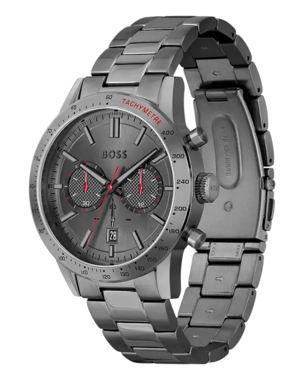 Hugo Boss Allure Herrklocka Grå/Stål 44 mm 1513924