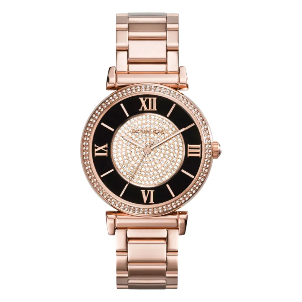 michael kors klocka guld