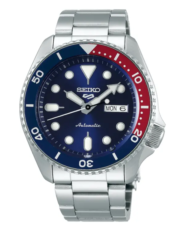 Seiko 5 Sports Automatisk Herrklocka Blå/Stål 43 mm SRPD53K1
