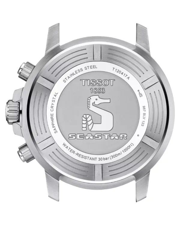 Tissot Seastar 1000 Svart/Stål 45.5 mm T120.417.11.051.01