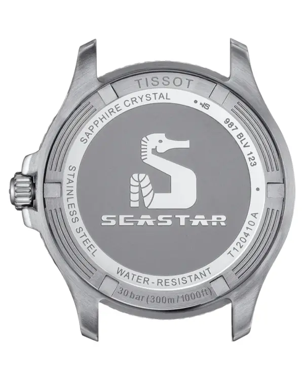 Tissot Seastar 1000 Quartz Herrklocka Blå/Stål 40 mm T1204101104100