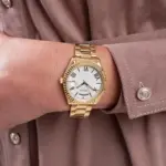 Guess Luna Silverfärgad/Gulguldtonat stål 36 mm - Bild 2