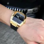 Guess Phoenix Svart/Gummi 44 mm - Bild 3