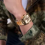 Guess Phoenix Guld/Gulguldtonat stål - Bild 3