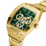 Guess Phoenix Grön/Gulguldtonat stål - Bild 3