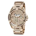 Guess Queen Roséguldstonad/Roséguldstonat stål 40 mm - Bild 2