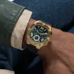 Guess Headline Grön/Gummi 42 mm - Bild 4